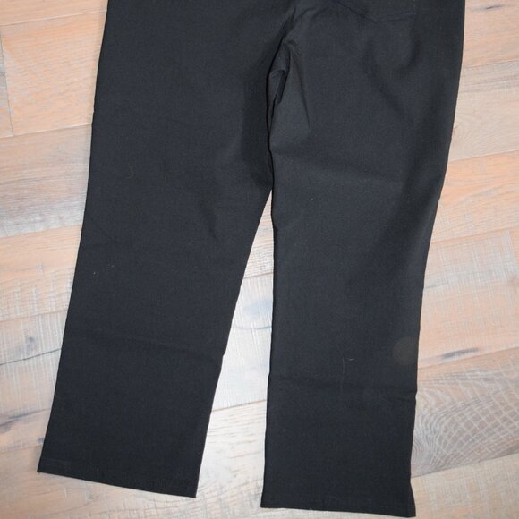 NWT Mario Serrani Italy Women's L Comfort Stretch Pull-on Capri Cropped Pants - Picture 10 of 10